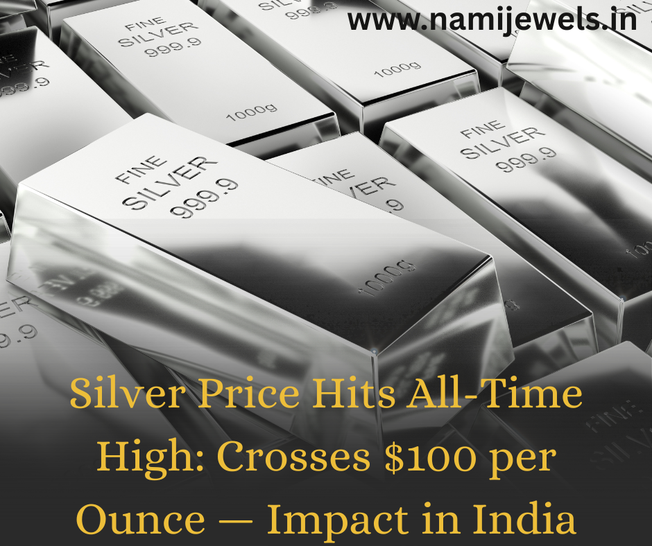 Silver Price Hits All-Time High: Crosses $100 per Ounce — Impact in India
