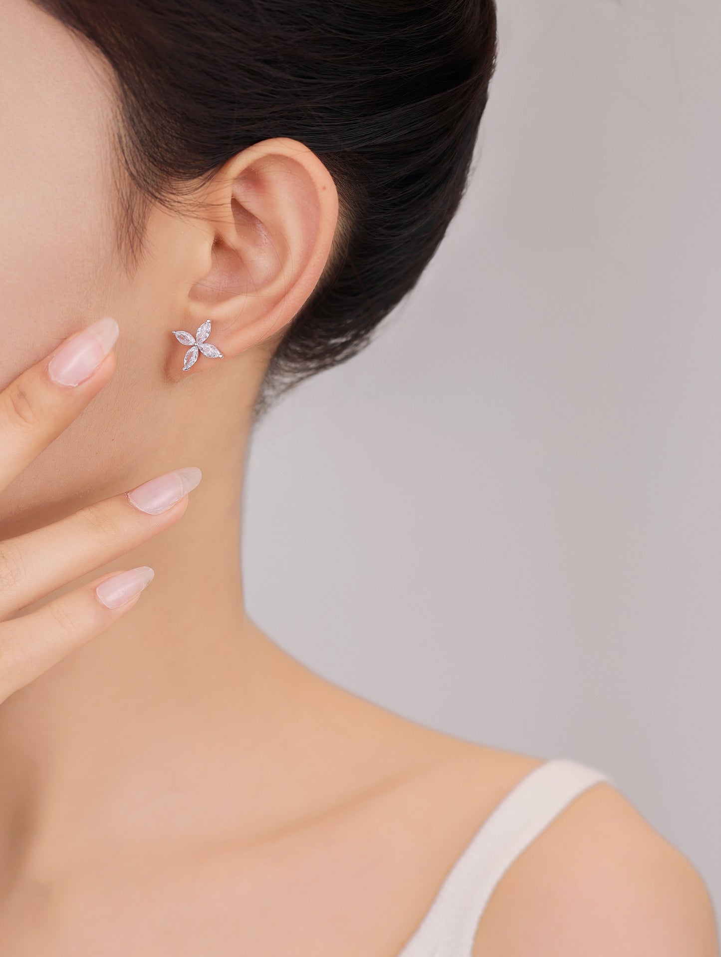 Minimalist silver earrings perfect for everyday elegance